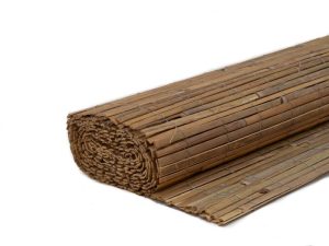Natuurlijk balkonscherm van gespleten bamboe